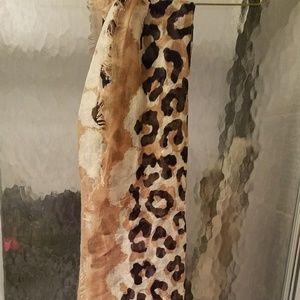 NWT Express Animal Print Scarf